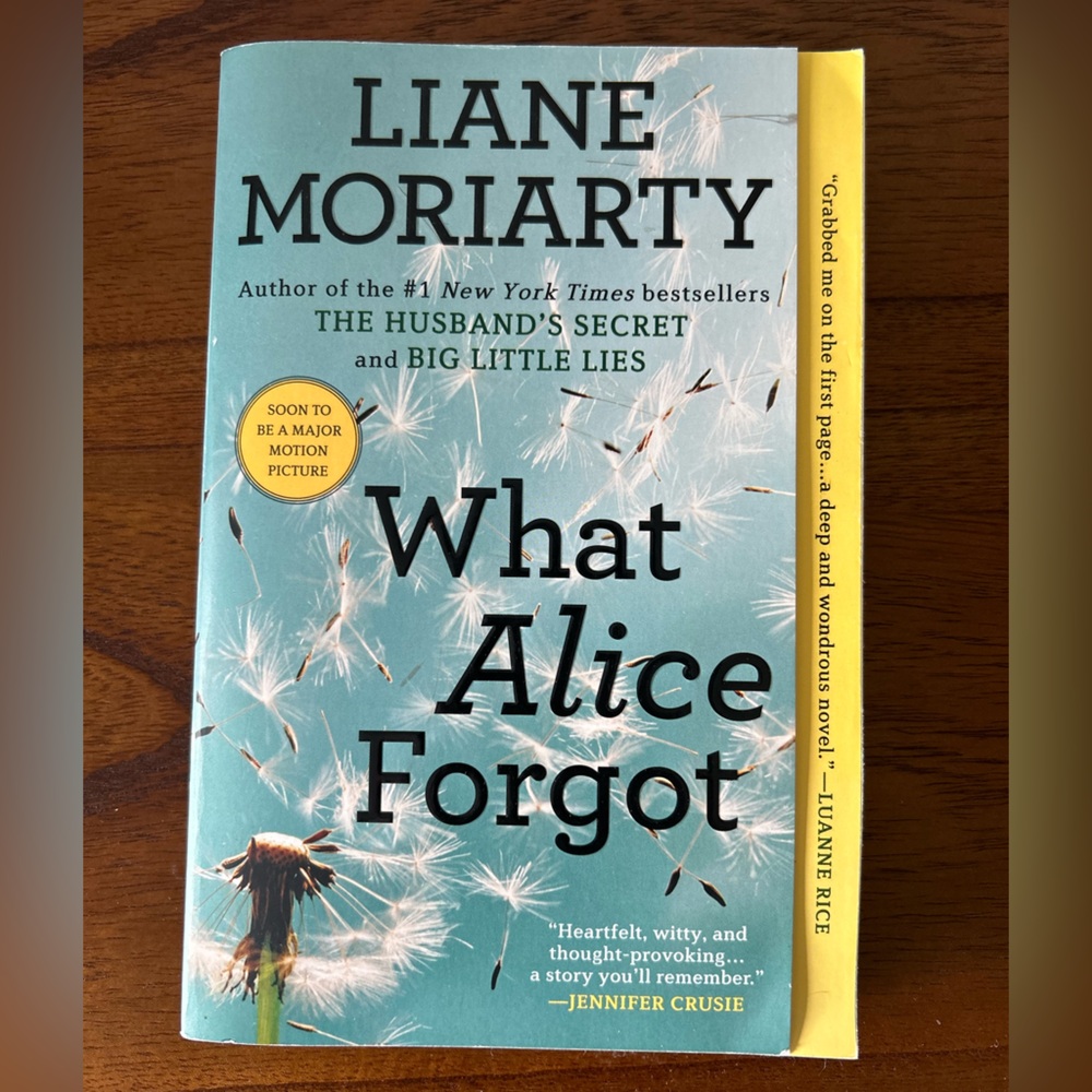 What Alice Forgot by Liane Moriarty